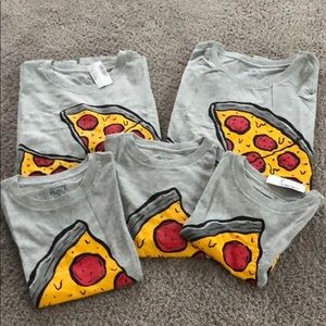 Childrens Place Family Pizza Shirts 
